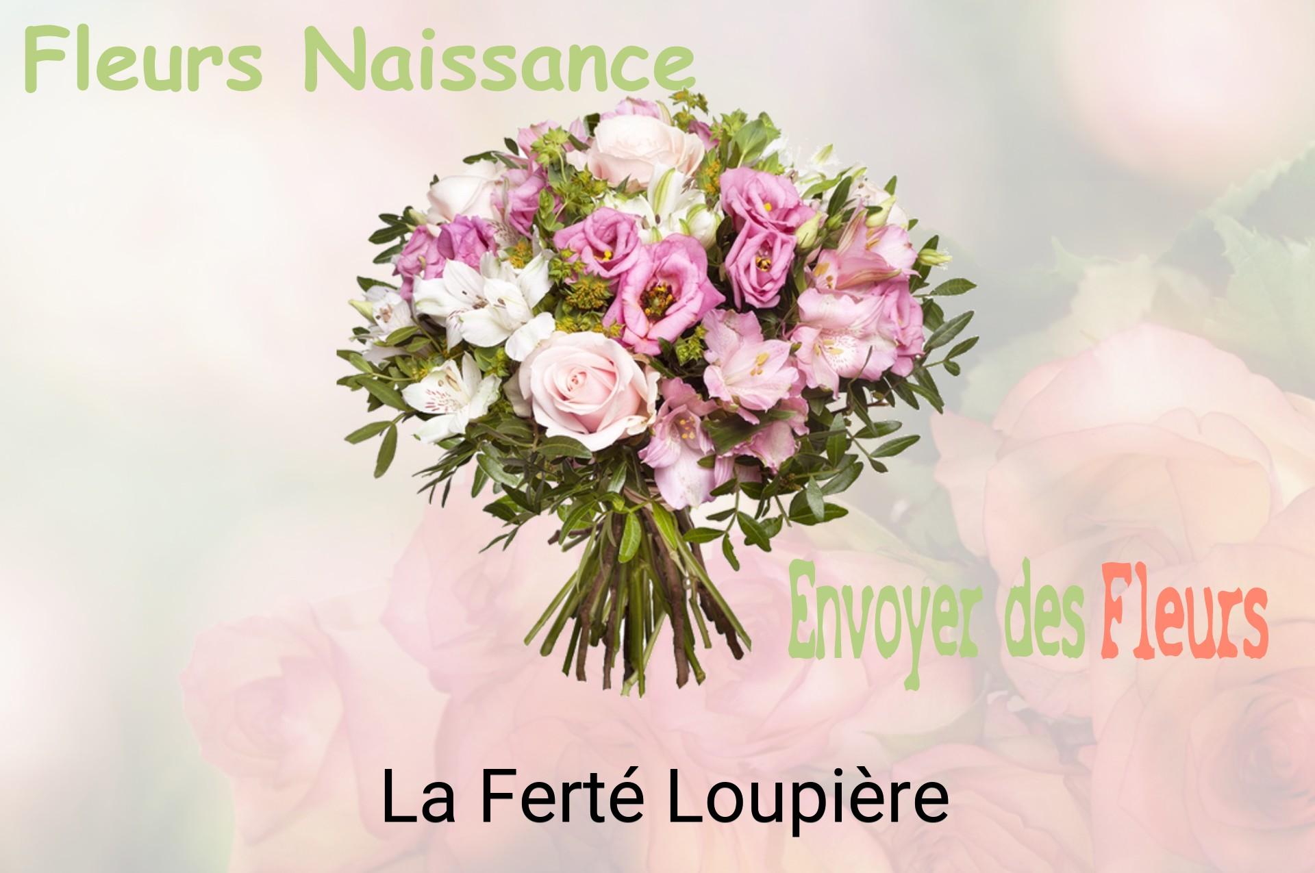 Bouquet de fleurs de naissance livré à La Ferté-Loupière