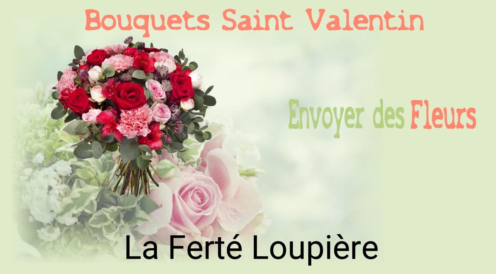 Roses de Saint-Valentin livrées à La Ferté-Loupière